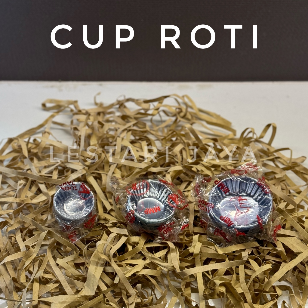 (100 Pcs) Mika Cup Roti Besar / Sedang / Kecil / Cup Saus / Mika Tray Saus Kecap / Mika Kue