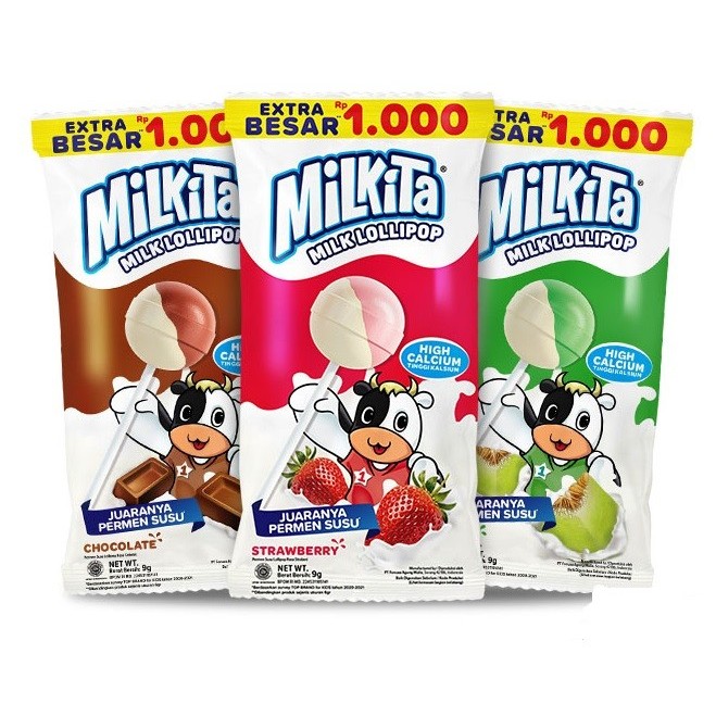 

MILKITA LOLIPOP RENCENG (ISI 10)