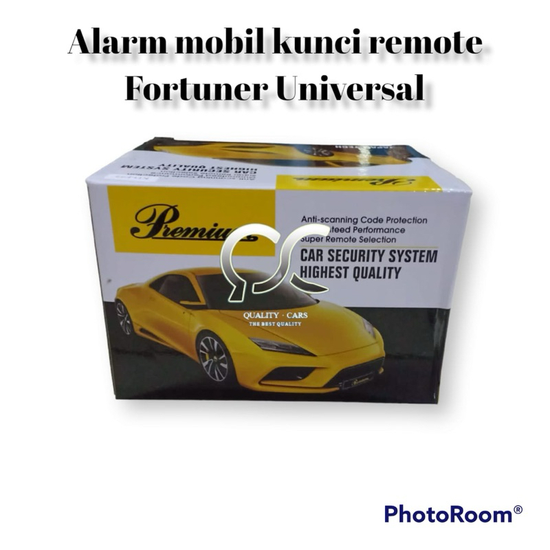 Alarm mobil kunci remote FORTUNER universal