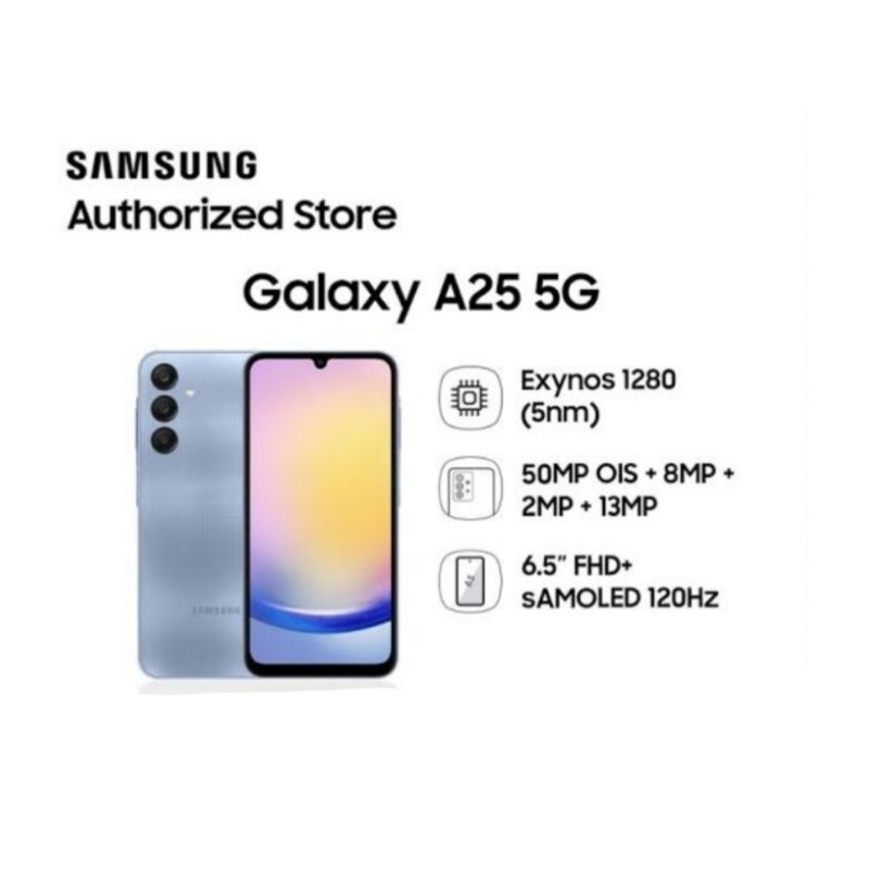 HP SAMSUNG GALAXY A25 5G 8/256 GB - SAMSUNG A 25 5G RAM 8GB ROM 256GB RESMI