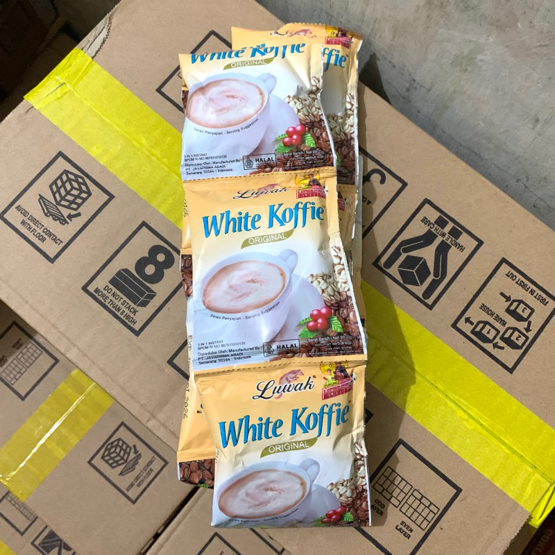 

Luwak White Koffie Renteng isi 10pcs - Kopi instant