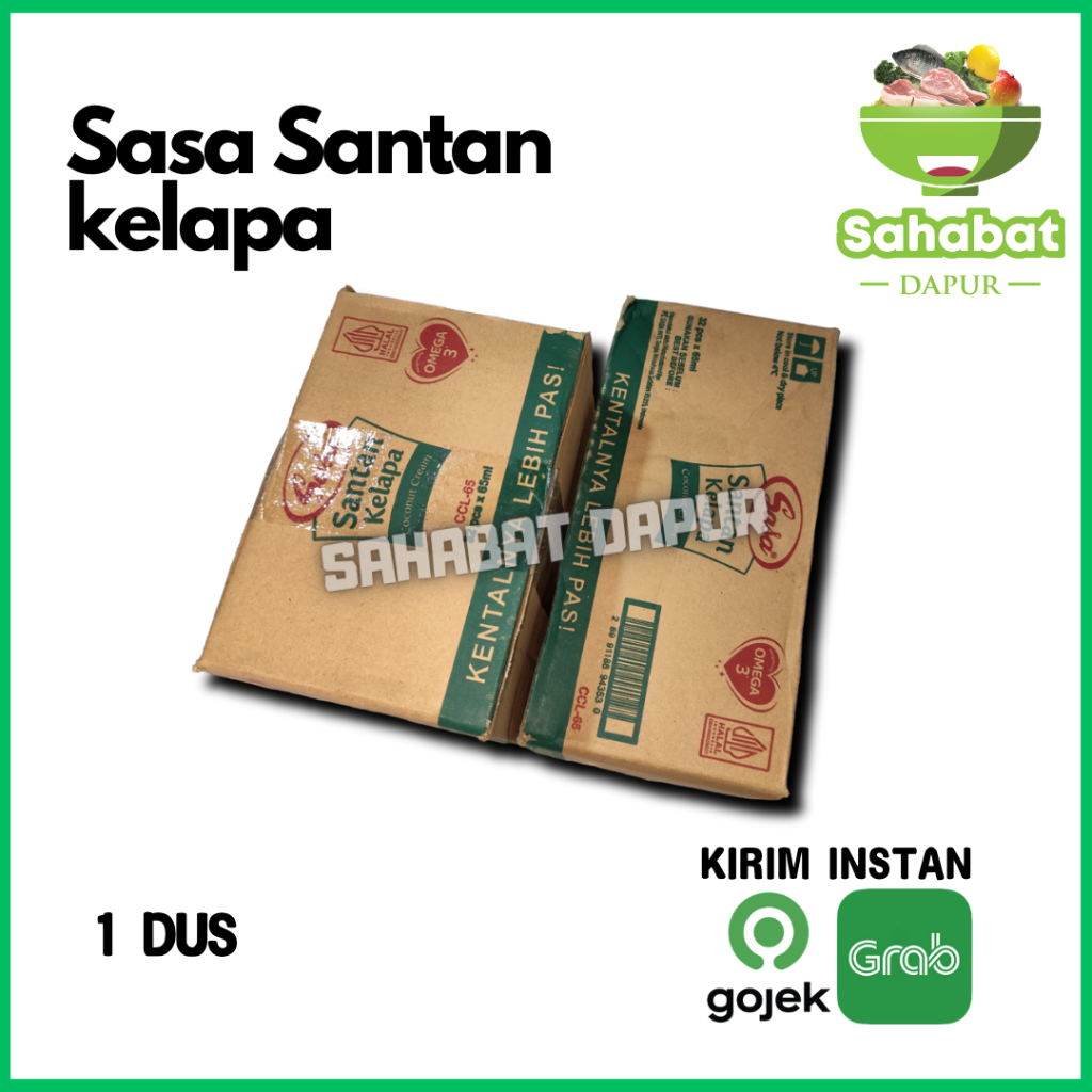 

Sasa Santan 1 karton / Santan Kelapa Sasa isi 32 pcs