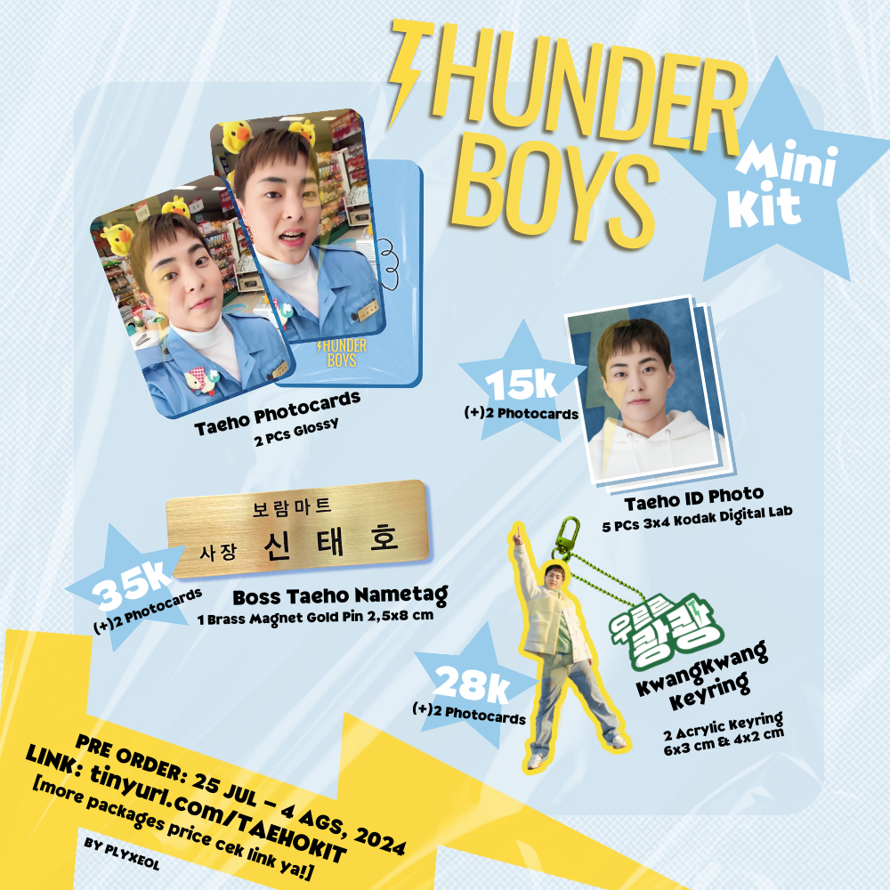 MINI TAEHO KIT EXO XIUMIN Fanmade - Photocard 3x4 Pas Foto Keyring Nametag