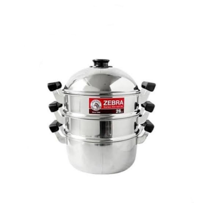 ZEBRA PANCI 4PCS STEAMER SET 26 CM 164426