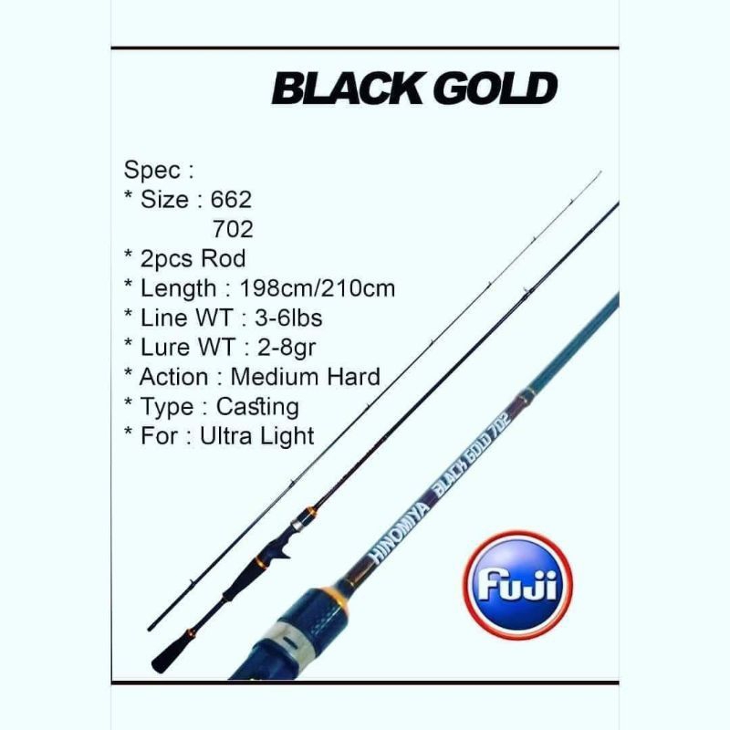 Joran bc hinomiya black gold 702