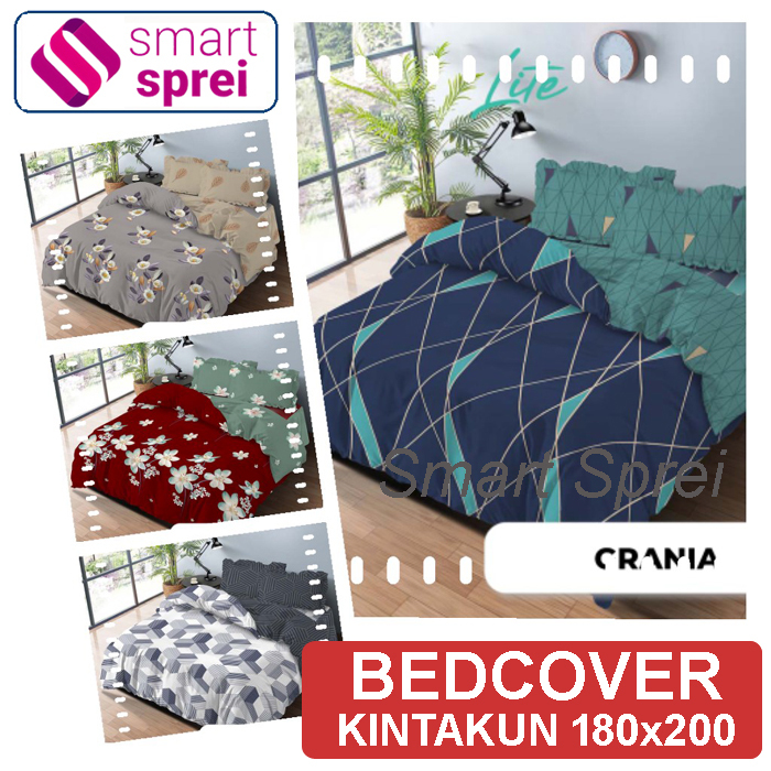BEDCOVER KINTAKUN KING LITE / BEDCOVER KINTAKUN 180x200 / BEDCOVER 180x200 KINTAKUN
