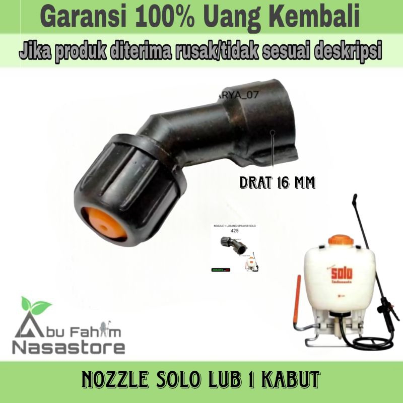 Nozzle Spuyer Plastik 1 Lubang Spuyer Kabut Sprayer SOLO INDONESIA 425