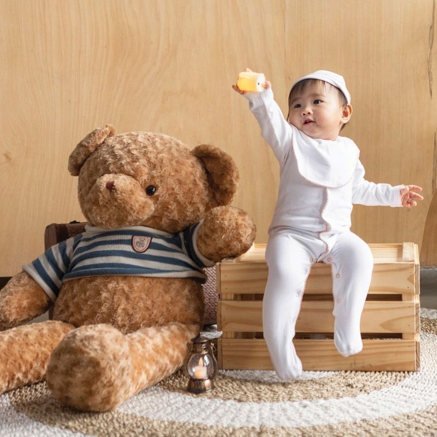 Bamboo and Bub - Himari sleepsuit