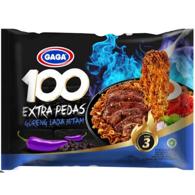 

Mie Gaga 100 Xtra Pedas Goreng Lada Hitam