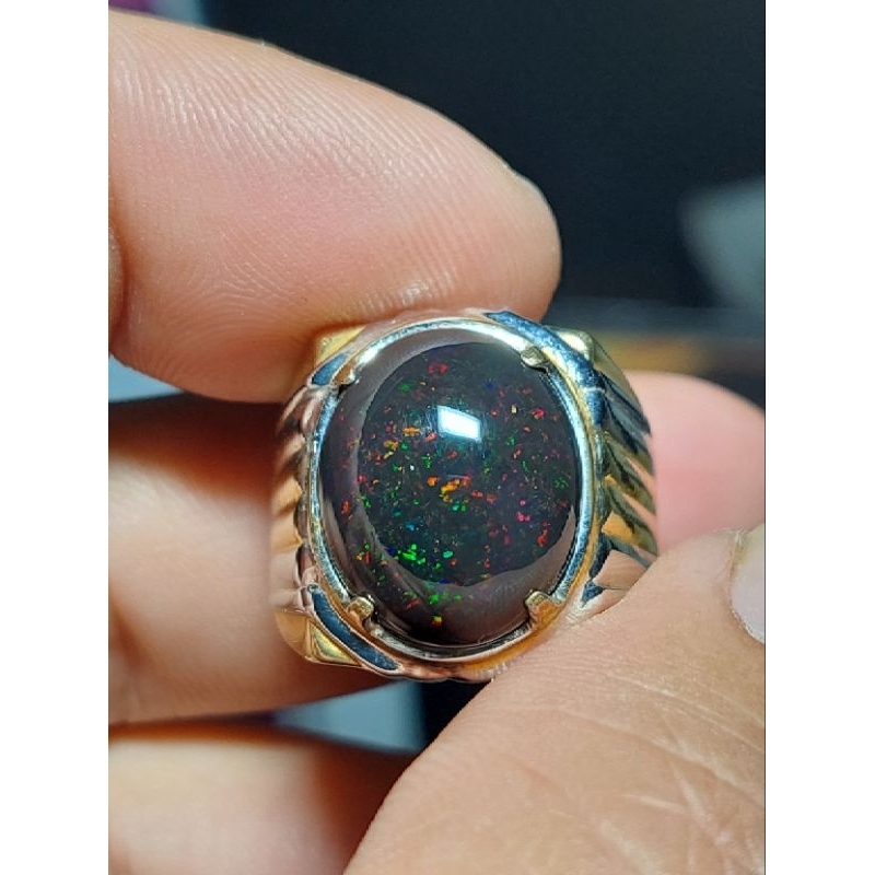 black opal solid banten jarong rintik