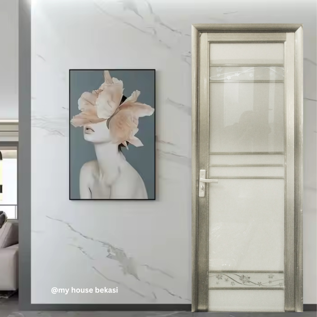 PINTU TOILET / PINTU KAMAR MANDI / PINTU KACA / PINTU MINIMALIS / PINTU ALUMUNIUM KACA / PINTU