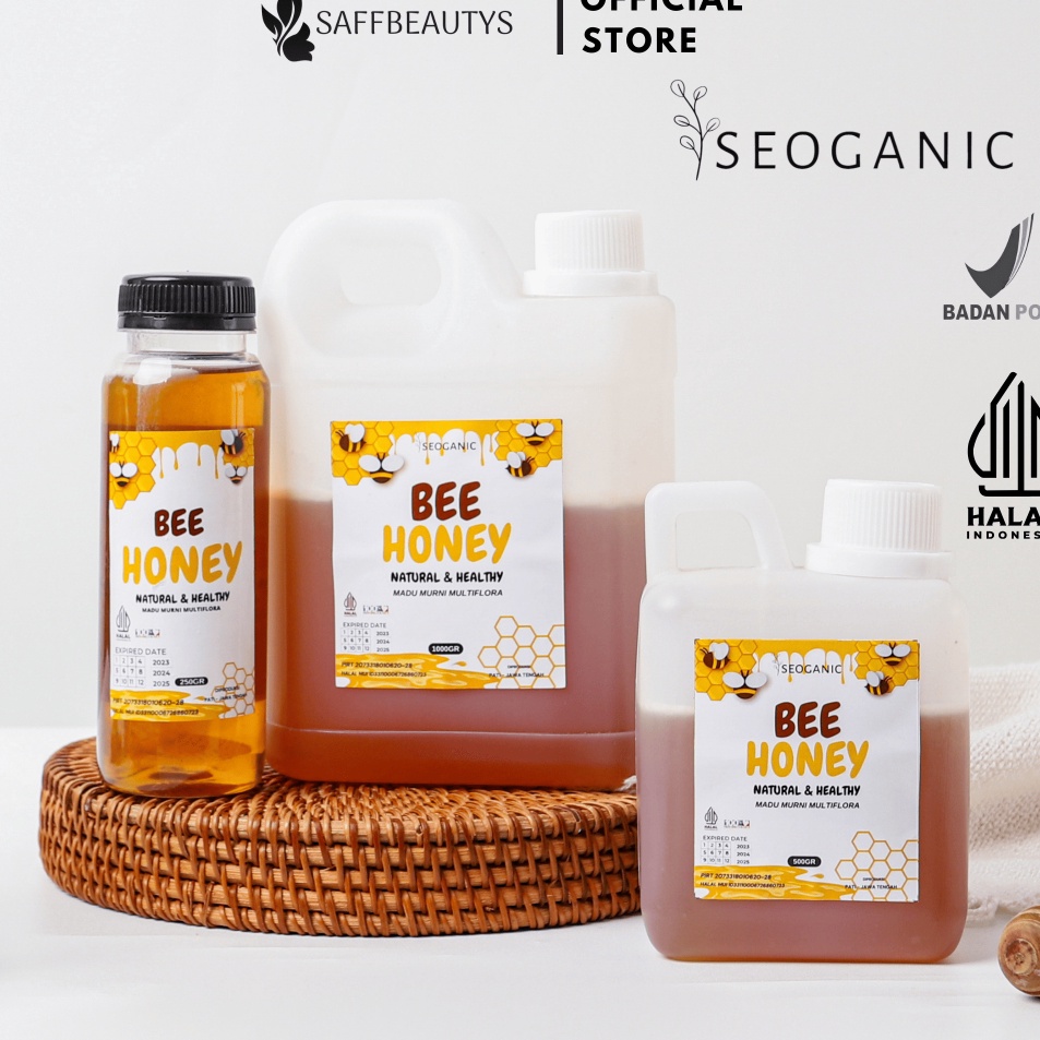 

9b Stock Banyak Bee Honey Madu Multiflora Asli Original 1kg HALAL DINKES N52
