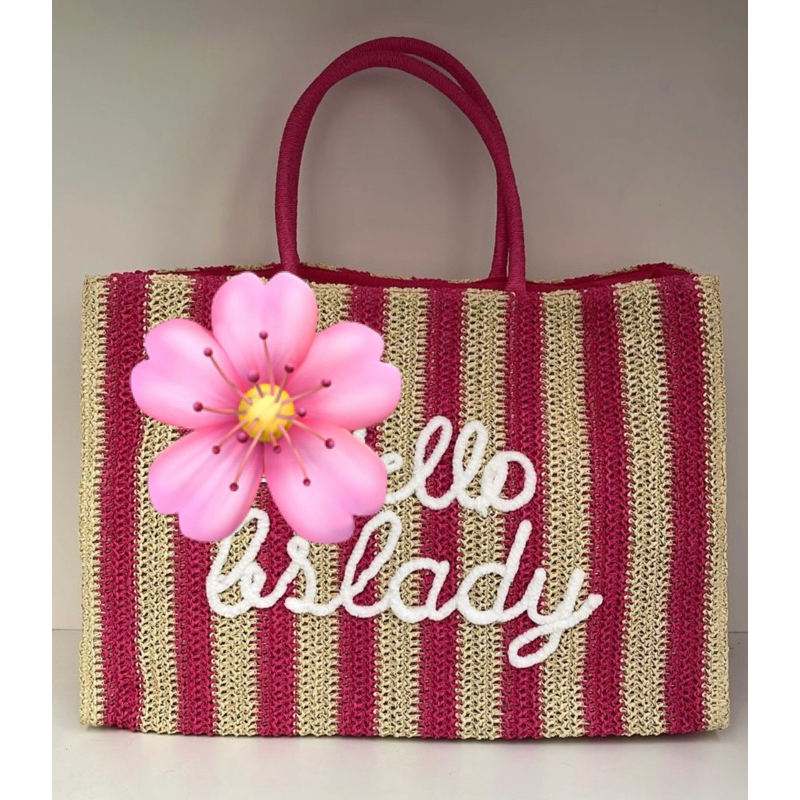 Buttonscarves Misool Tote Bag Rajut Tas Wanita