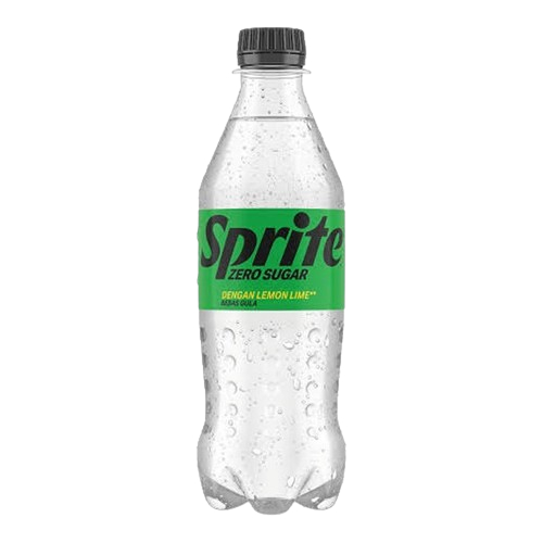 

Sprite Zero Sugar Minuman Soda 390ml (pcs)