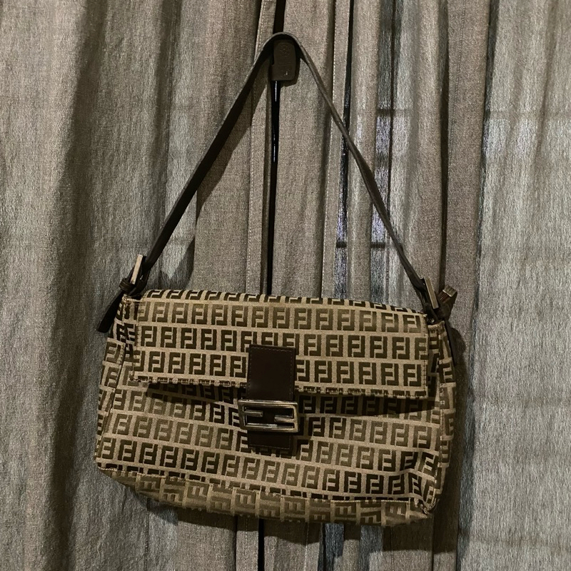 Tas Fashion Ala Fendi Kanvas Halus