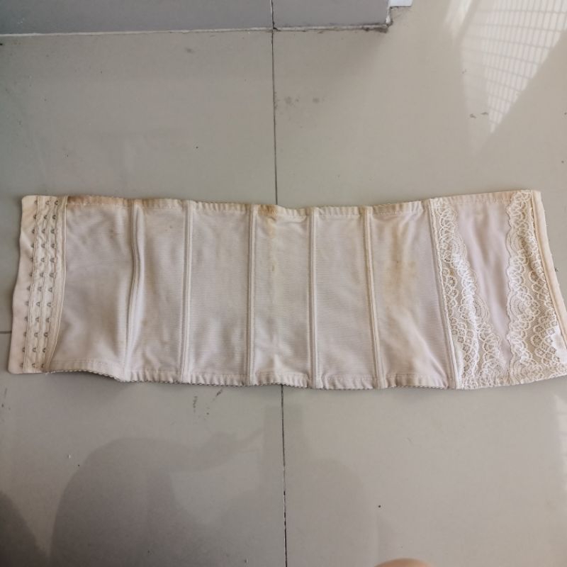 Korset perut stagen melahirkan Sorella Body Contour size M1 cream PRELOVED