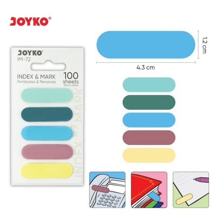 

Index Mark Penanda Pembatas Joyko IM-72 Plastik
