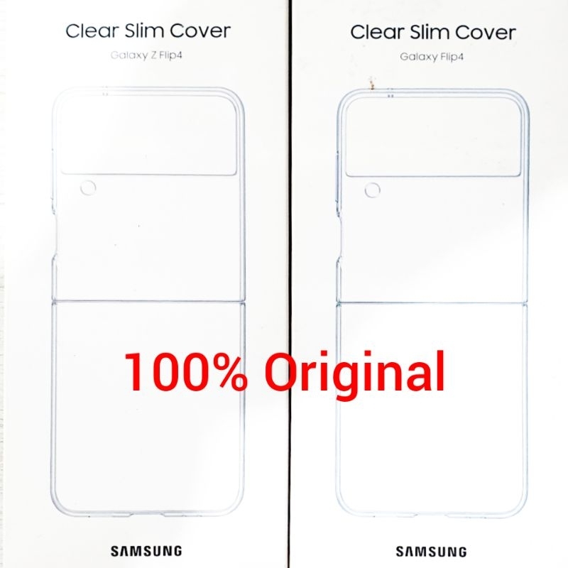 Samsung Galaxy Z Flip 4 Original Casing Slim Clear Case Bening Flip4