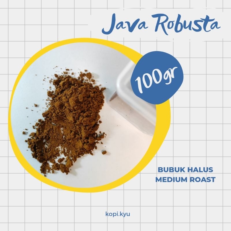 

Espreso Kopi Bubuk Robusta. 100gr