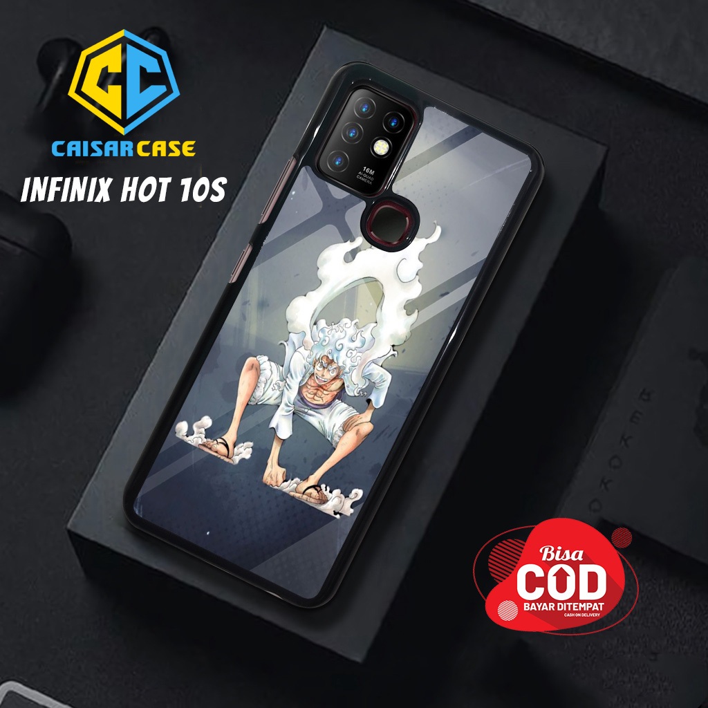 Case INFINIX HOT 10S Case Hp INFINIX HOT 10S Kaisarcase Motif [ Luffy ] Casing Hp Aesthetic Kesing H