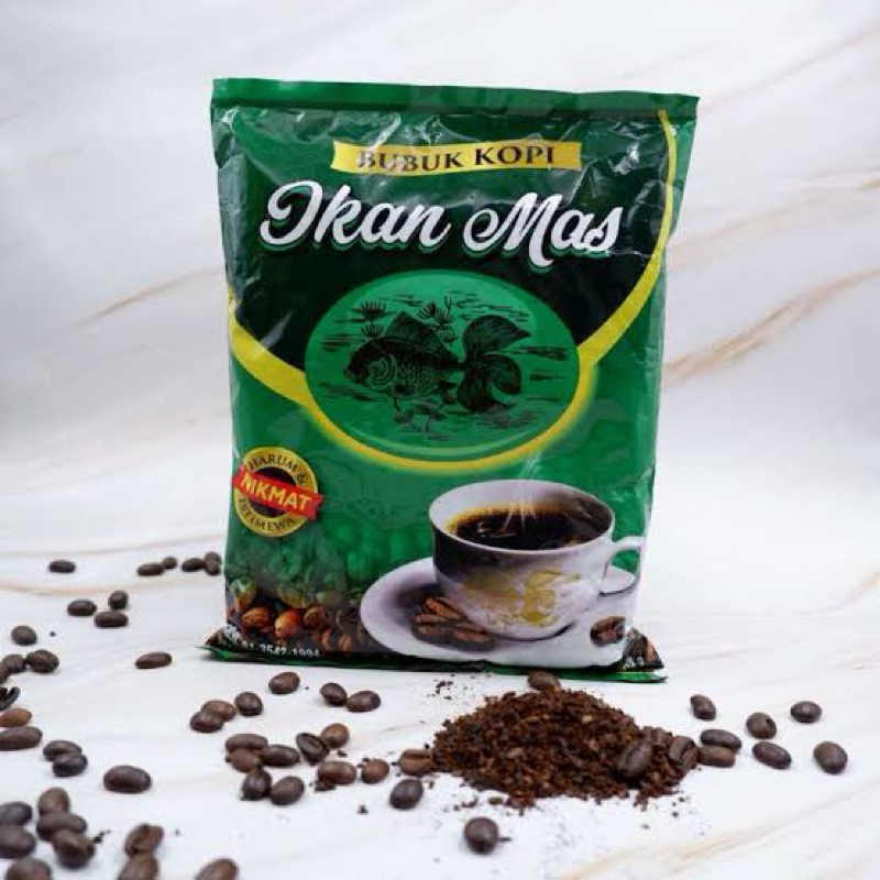 

Bubuk kopi cap ikan mas 500gram