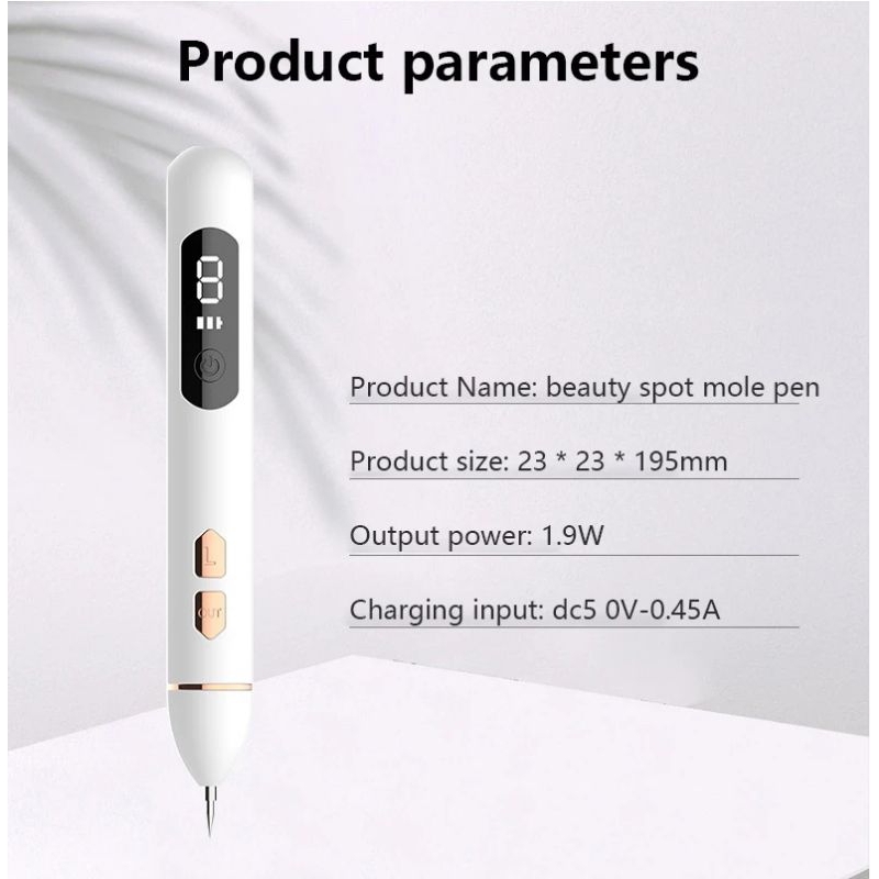 Laser LCD penghilang bintik tahi lalat tato