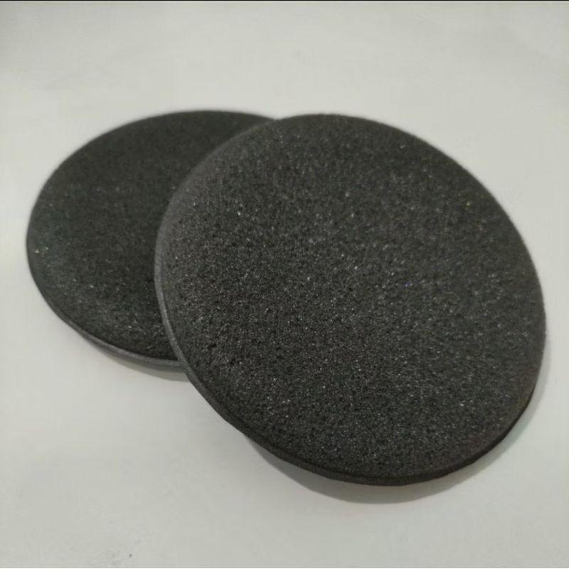 2 pcs Busa aplikator pad/ Busa pad hitam/ Busa aplikator hitam bulat/ Cek Deskripsi