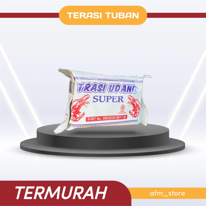 

TRASI UDANG H.ISMAIL 100gr/ TUBAN TERASI KHAS TUBAN TRASI ISMAIL TRASI MURAH