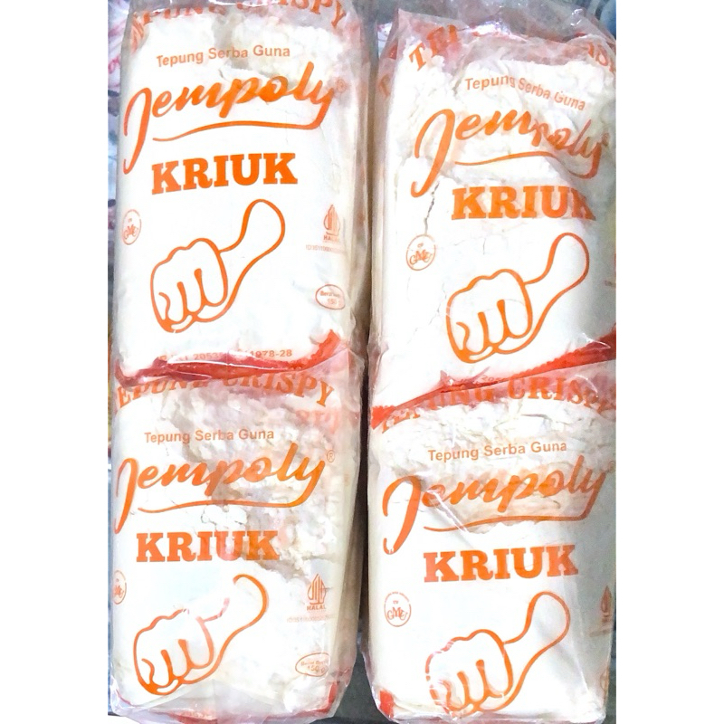 

Tepung Kriuk Tepung serba guna JEMPOLY isi 10 muraahh