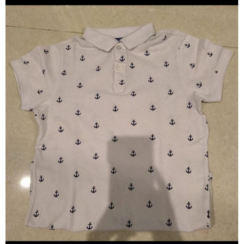 kaos putih hem baju anak cowok kids laki