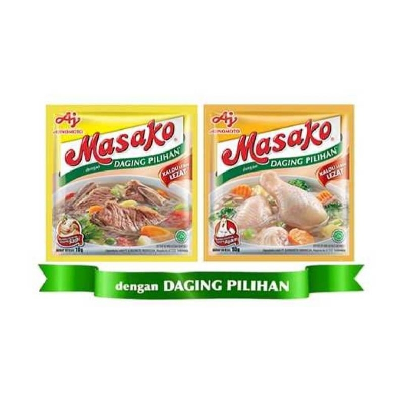 

AJINOMOTO Masako 1 renceng isi 12 sachet