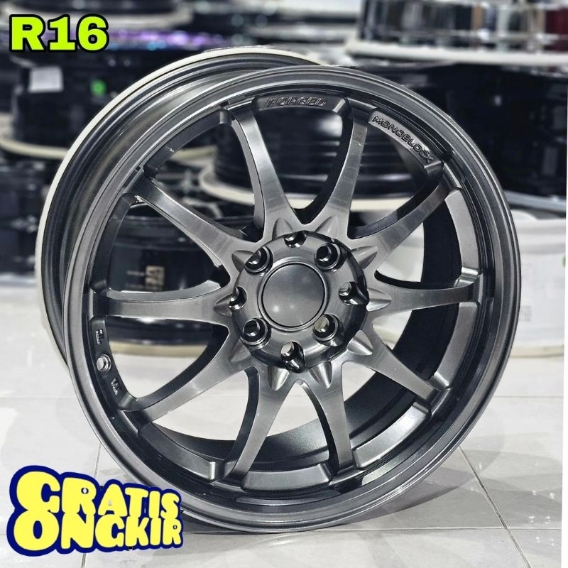 velg racing mobil ring 16 VOLKRAYS CE28 velg mobil ring 16 velg racing mobil import termurah te37 r1