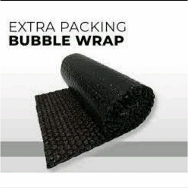 

Extra bubble wrap packing (PENGAMANAN PAKET)
