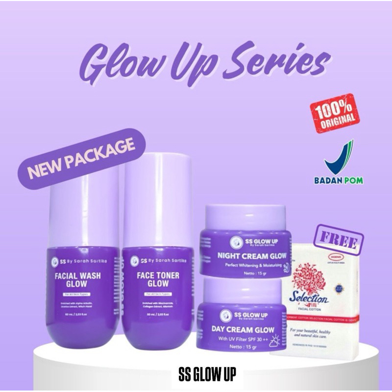 KEMASAN BARU Paket GlowUp Perfect & Glow Acne By SS Glow Up