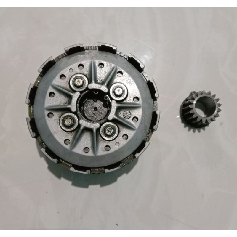 House kopling rumah kampas kopling fullset Suzuki Shogun SP 125 kopling manual original second + gig