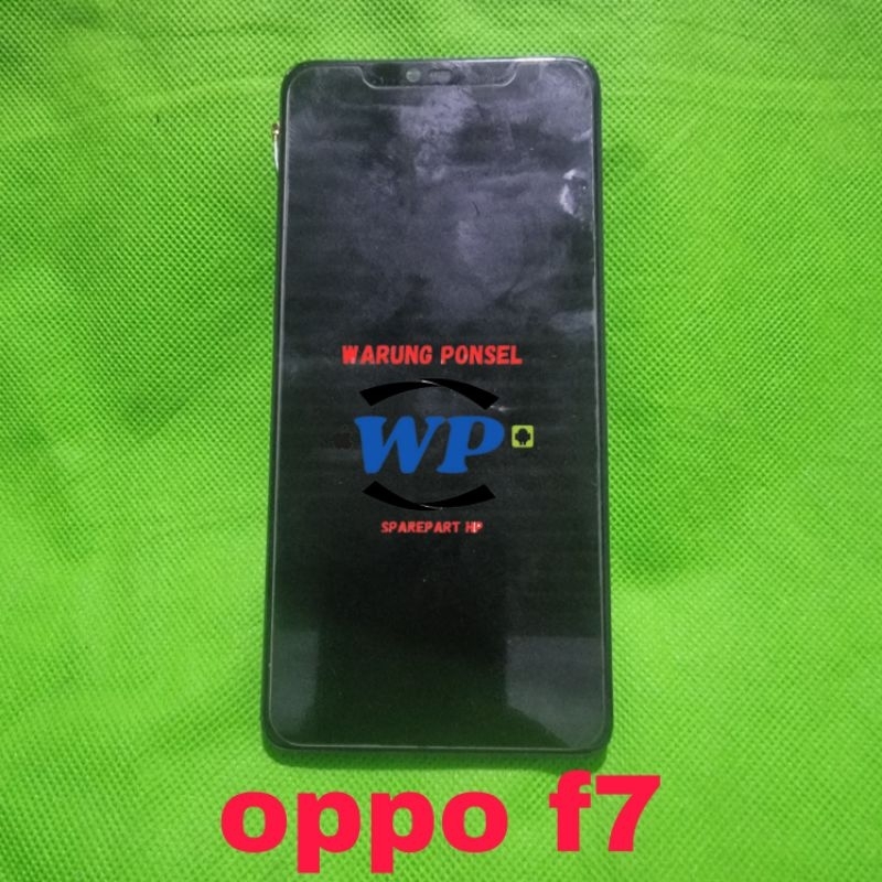 LCD PLUS FRAME OPPO F7 ORI COPOTAN NORMAL GARANSI TES