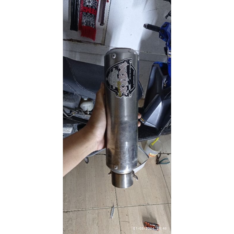 silincer wrx original gp6 ,knalpot wrx second original