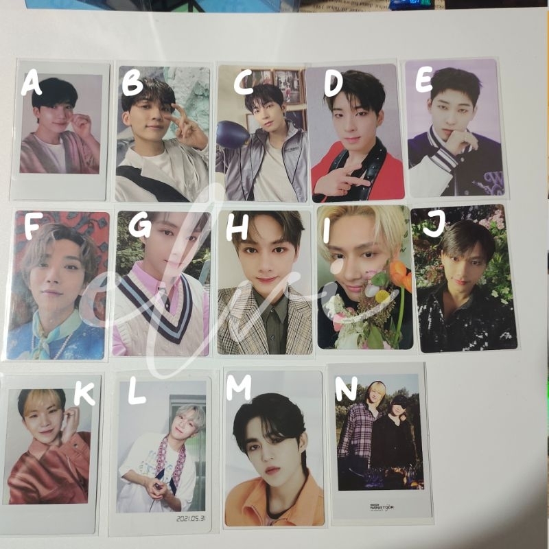 [ READY STOCK ] PHOTOCARD SEVENTEEN OFFICIAL ( jeonghan wonwoo joshua jun woozi scoups pola nana tou