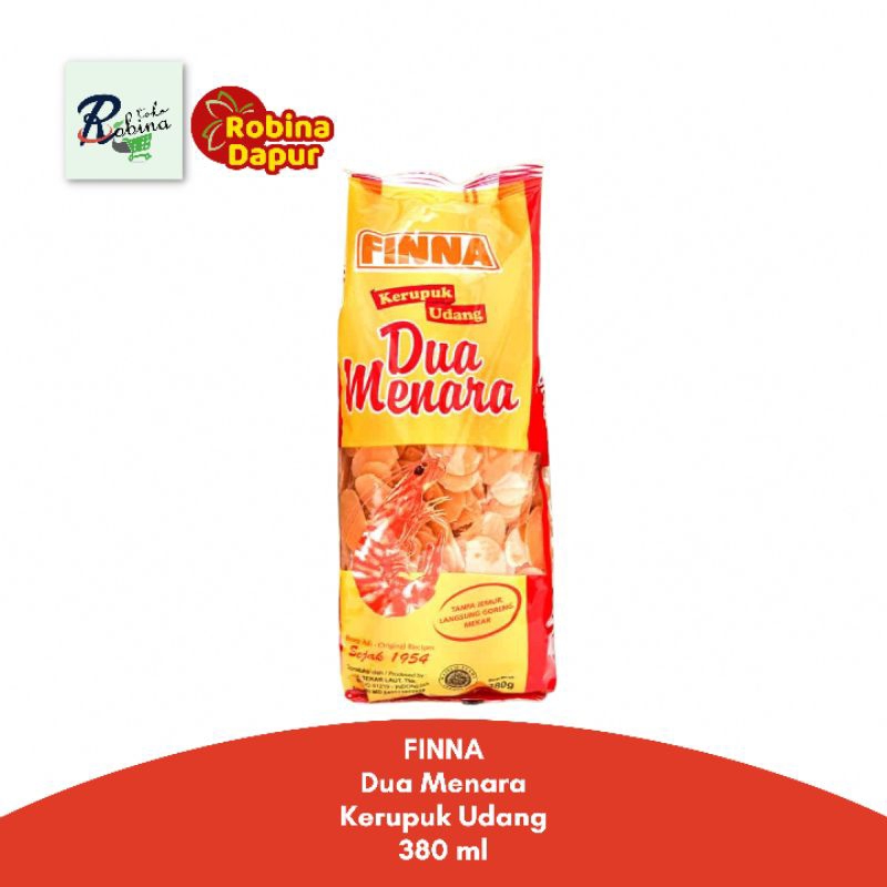 

Finna Kerupuk Udang Dua Menara 380 gr