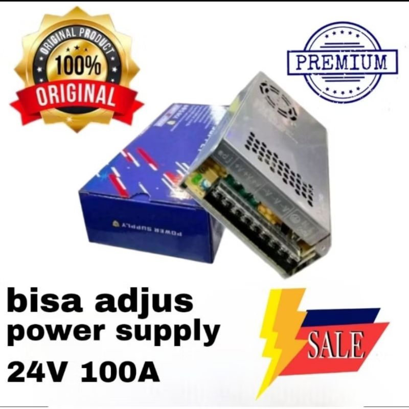 POWER SUPPLY SWITCHING 24V 100A TRAFO POWER SUPLY FAN/KIPAS.POWER SUPPLY SWITCHING 24V 100A TRAFO PO