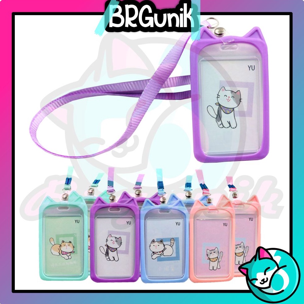 

Harga Bersaing BRGUNIK Name Tag Lanyard Gantungan Kartu Motif Kucing Akses MRT Busway EMoney Flazz BRIzi Bentuk Karakter Warna Pastel Lanyart Card Holder Id Card S91