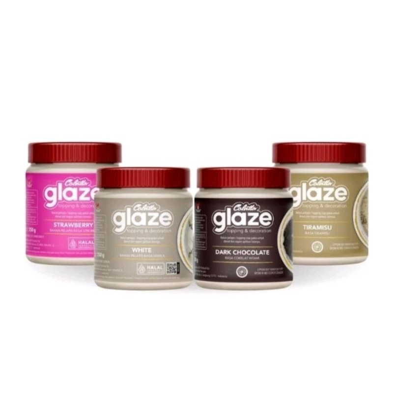 

BIG PROMO DISKON GLAZE COLLATA 250GR / COLATTA DARK / COLATTA STRAWBERRY / COLATTA WHITE 250GR