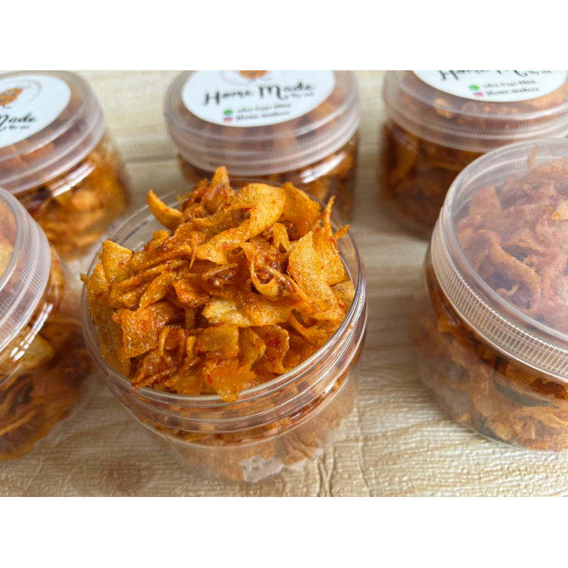 

keripik kentang sambel teri medan