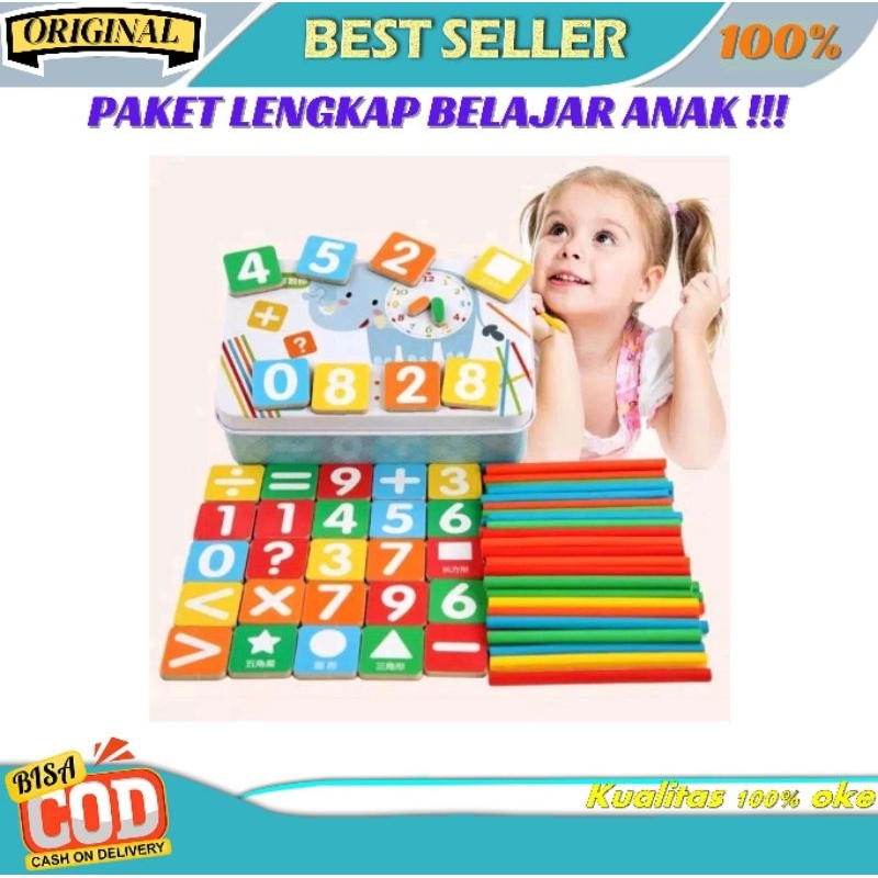 

Mainan Edukasi Belajar Berhitung Intelligence Stick Berhitung / Mainan Edukasi Menghitung