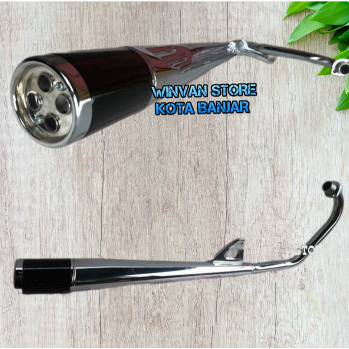 Knalpot Standar Honda GL Max/ GL Pro Neo Tech - Knalpot Standard Fajar Indah