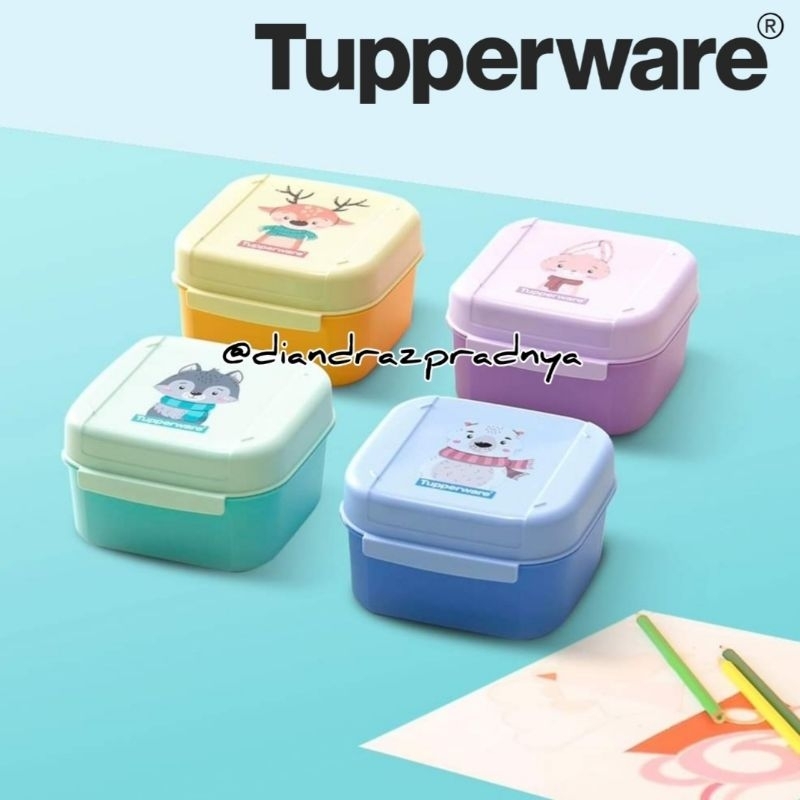 Mini Signature Line Tupperware Cutie Box 450 mL