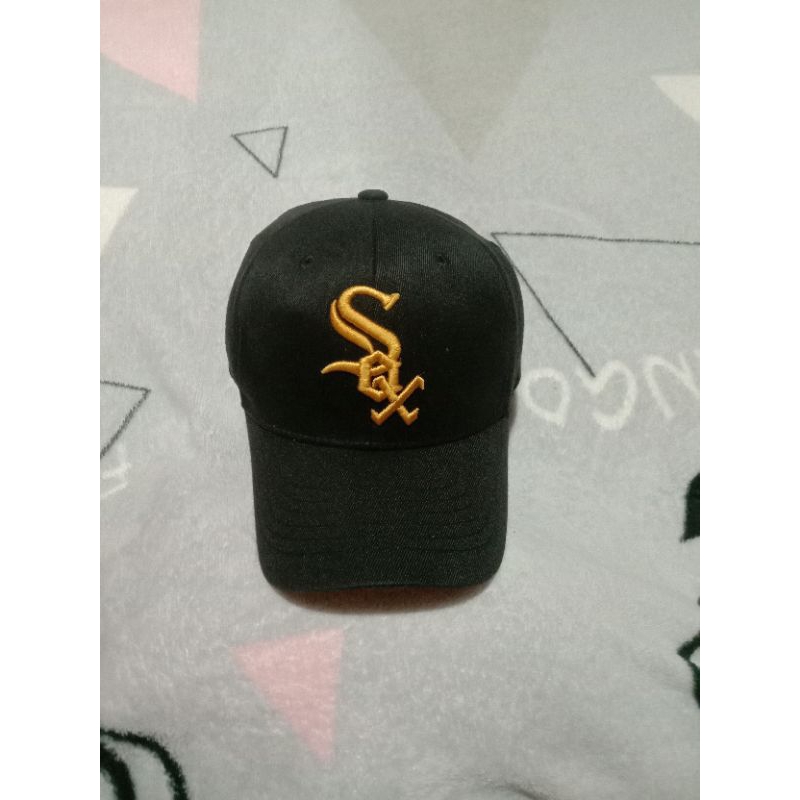 Topi MLB Stelan besi Sox Chicago White Sox Second original cap Model Baseball buat casual dan olahra