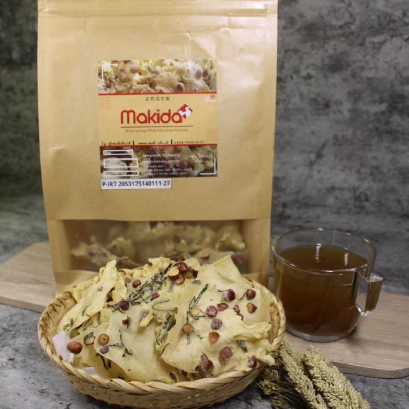 

Peyek Kacang Tanah Makida - Renyah Gurih, Cemilan Legendaris Nusantara! (Paket 3 pcs)