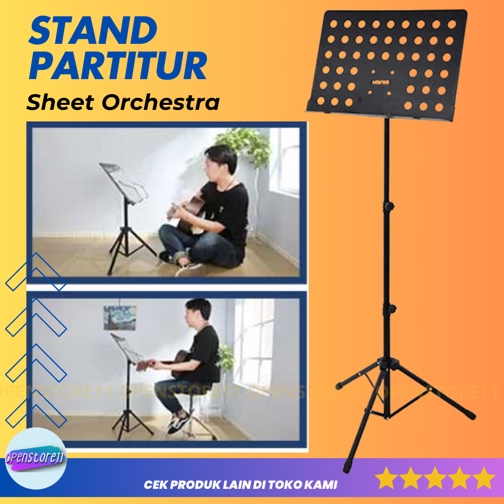Stand Partitur Sheet Alat Studio Musik
