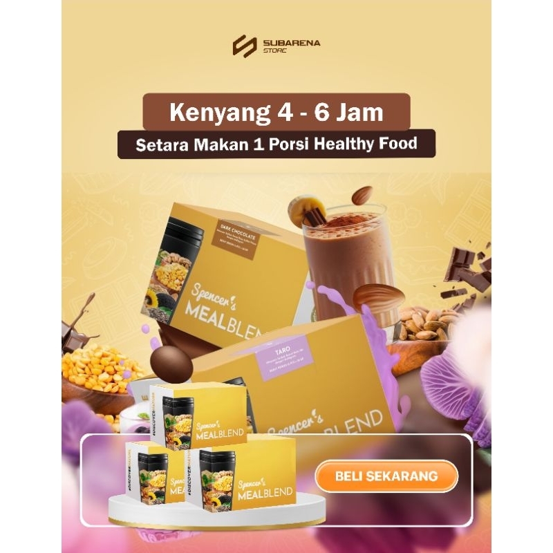 

Multigrain Spencer's MealBlend - Meal Replacement Solusi Langsing Sehat